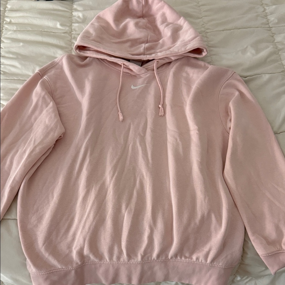 Nike Soft Pink Pullover Hoodie
